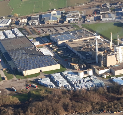 Usine laine de verre Knauf
